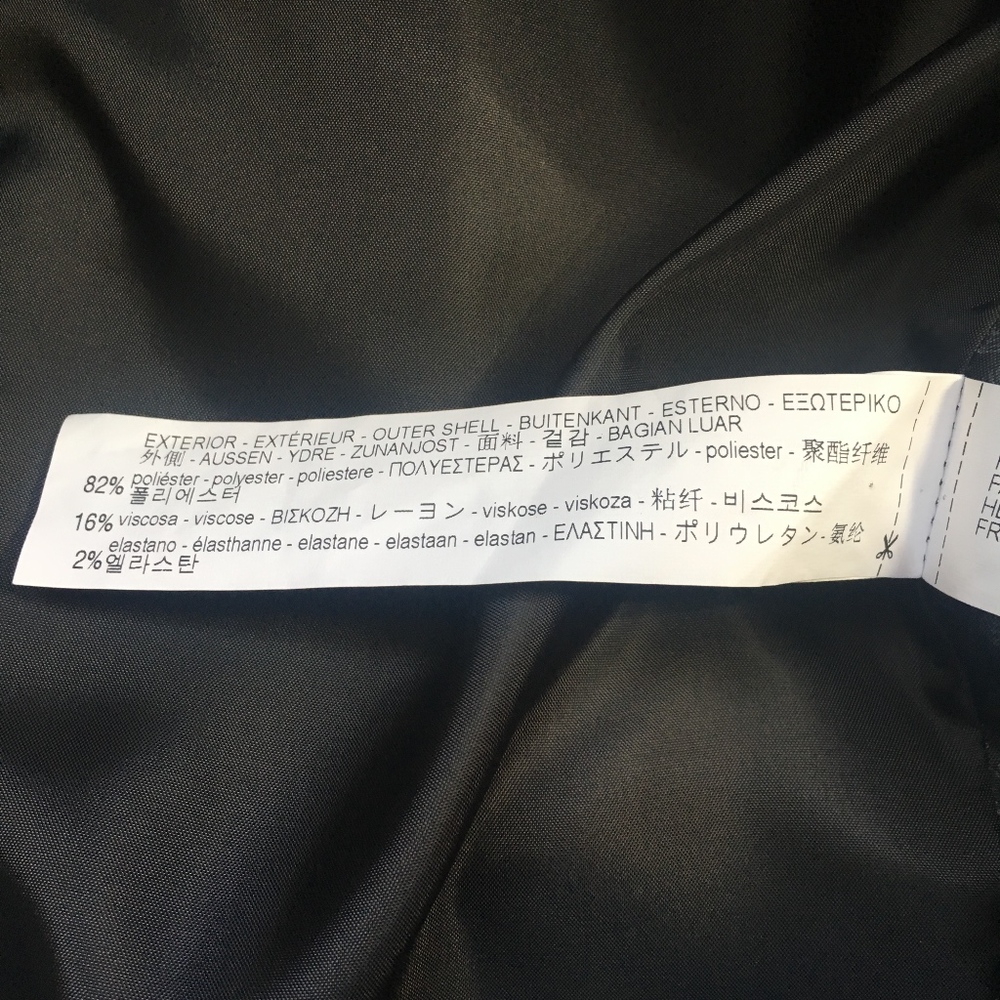 Zara Mens Black Super Skinny Fit Blazer - Picture 8 of 8